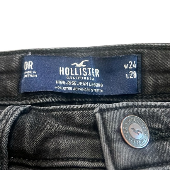 Women’s Hollister black jean legging - Picture 4 of 4